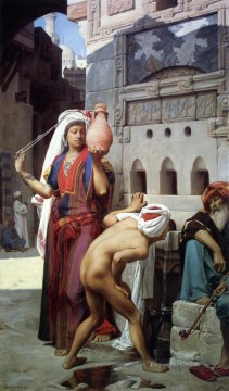 drinking Jean Jules Antoine Lecomte du Nouy Orientalist Realism Oil Paintings
